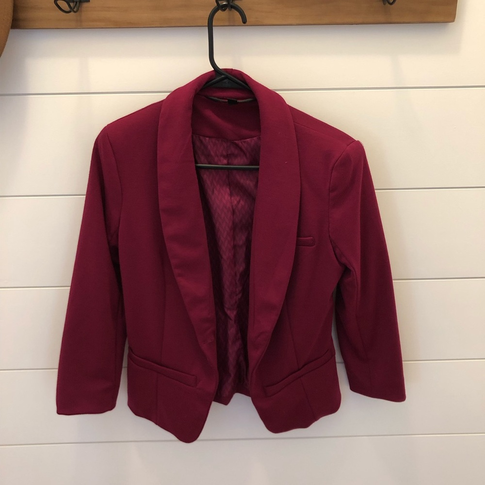 Dark Pink Mossimo Blazer